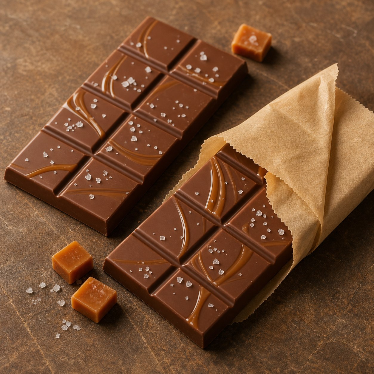 Socola Sữa 45% Caramel Muối